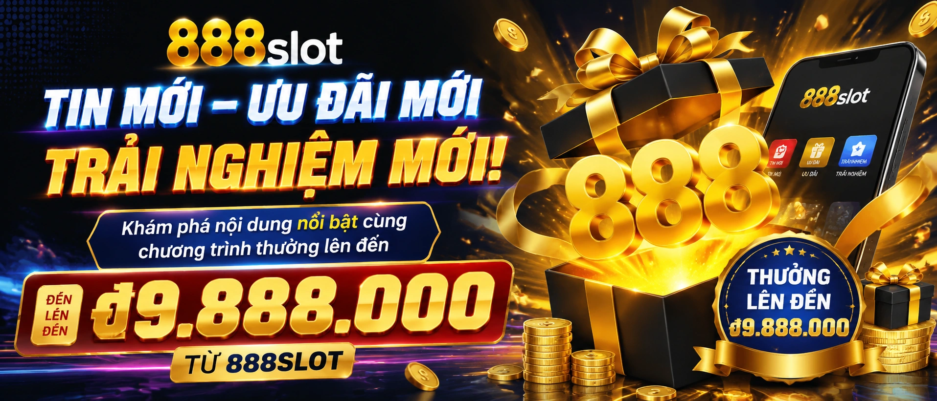 Tin ưu đãi 888slot và nhịp khuyến mãi mới